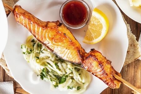 Шашлык из Семги