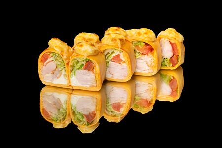 Спринг-ролл Цезарь запеченный