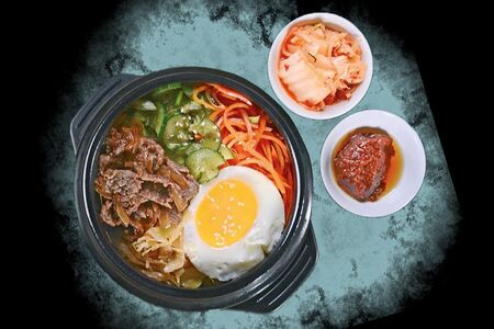 Бибимпаб с говядиной