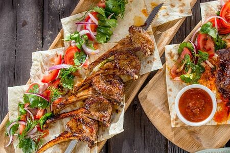 Корейка барашка в аджике