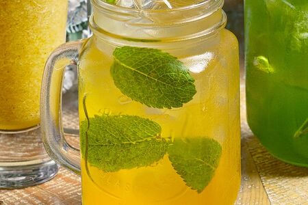 Лимонад Маракуйя-мята