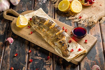 Шашлык из речной форели