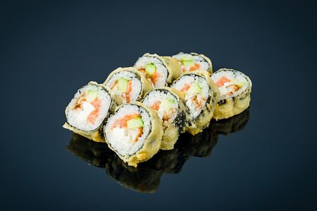 Темпура лосось-угорь