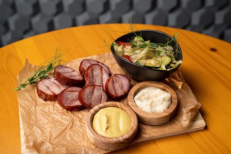 Свиная вырезка по-абхазски