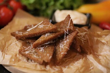 Чесночные гренки