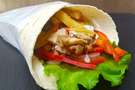 Сувлаки с курицей