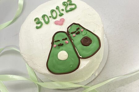 Бенто-торт Половинки