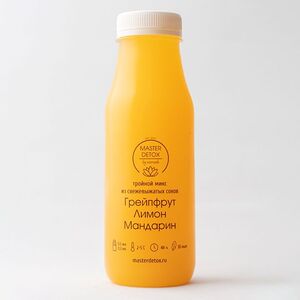 Микс грейпфрут, лимон, мандарин