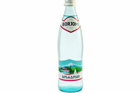 Вода Borjomi с газом