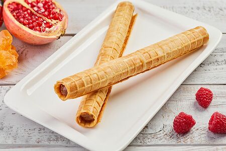 Трубочка с вареной сгущенкой