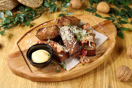 Чесночные гренки