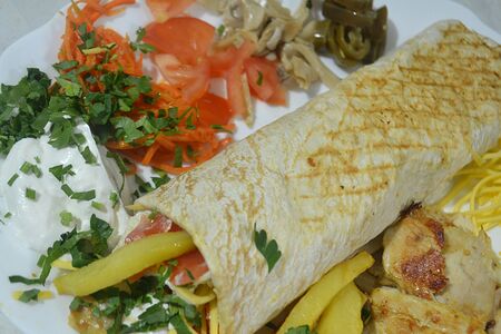 Шаурма овощная