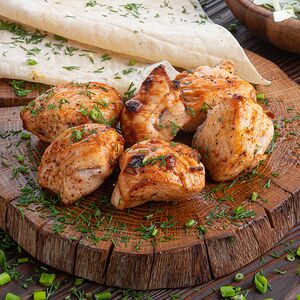 Шашлык из куриного филе