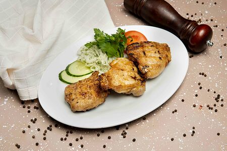 Шашлык из куриных бедрышек