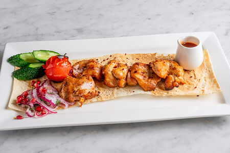 Шашлык из бедра кукурузного цыпленка