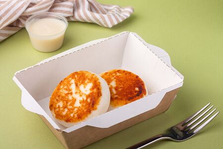 Сырники со сгущенкой