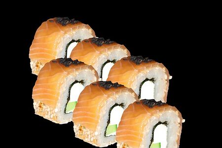 Ролл Филадельфия с кунжутом