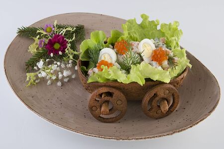 Тележка Оливьешки