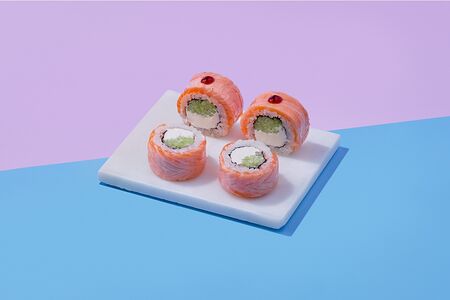 Ролл Запеченная Филадельфия 1/2