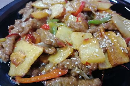 Жаркое из говядины по-сычуански