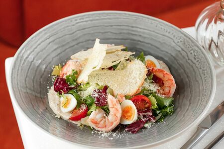 Цезарь с креветками