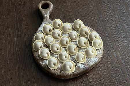 Пельмени с уткой и курицей