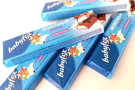 Шоколадный батончик Baby Fox