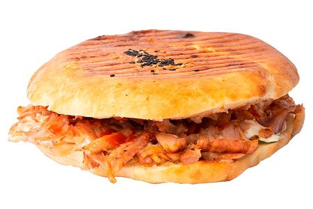 Шаурма в лепешке