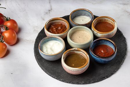 Мацони с чесноком