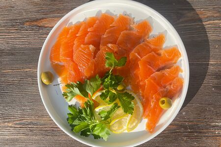 Форель слабосолёная