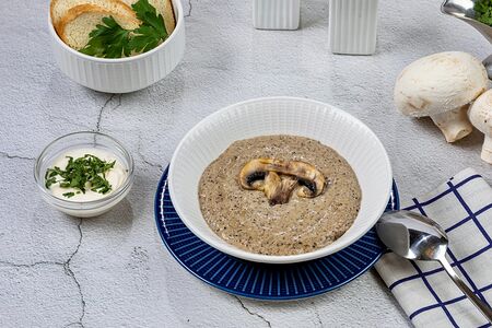 Крем-суп из грибов