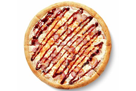 Пицца Барбекю на тонком тесте