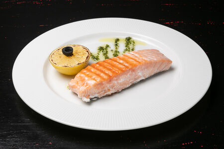 Стейк из семги