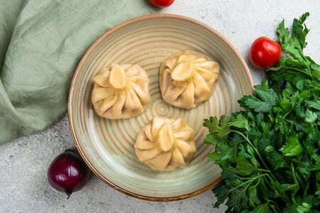 Хинкали с бараниной