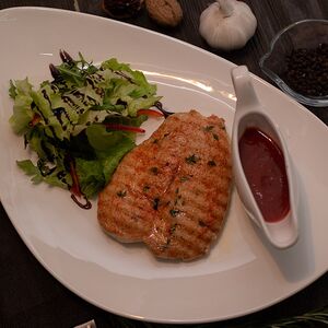 Стейк из курицы гриль