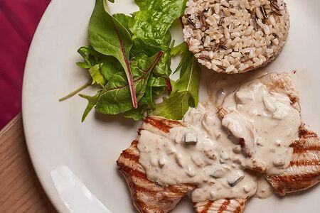 Медальоны из индейки