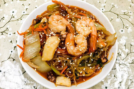 Фунчоза в устричном соусе