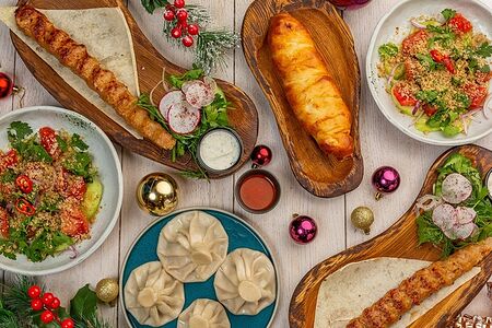 Щедрый ужин для друзей