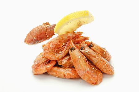 Жареные креветки