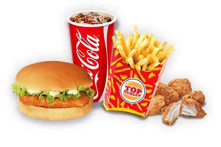 Малое комбо Чикенбургер №2