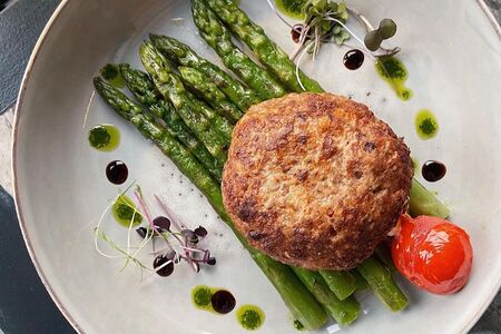 Бифштекс из мраморной говядины