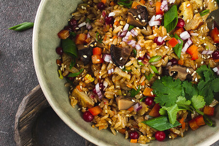 Рис с овощами