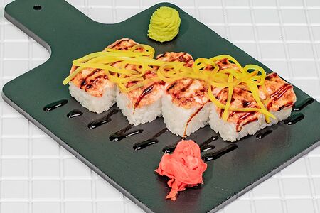 Ролл запеченный с креветками