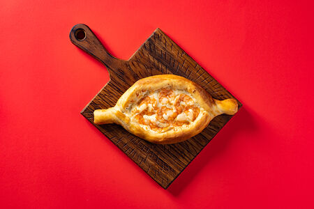 Аджарули с креветками