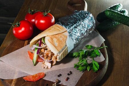 Шаверма в пите