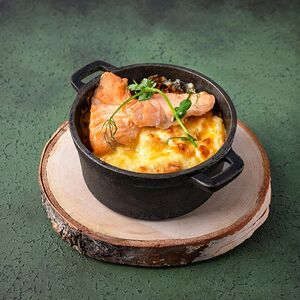 Форель в горшочке