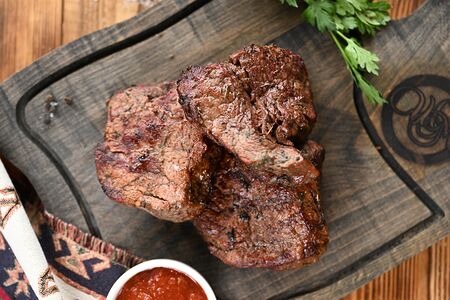 Шашлык из говяжьей вырезки