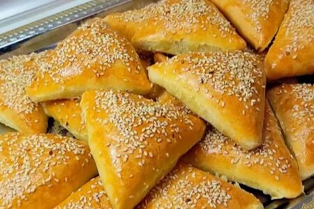 Узбекская самса со свининой в духовке