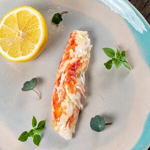 Краб на гриле