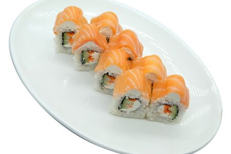 Ролл Сливочный лосось Lux